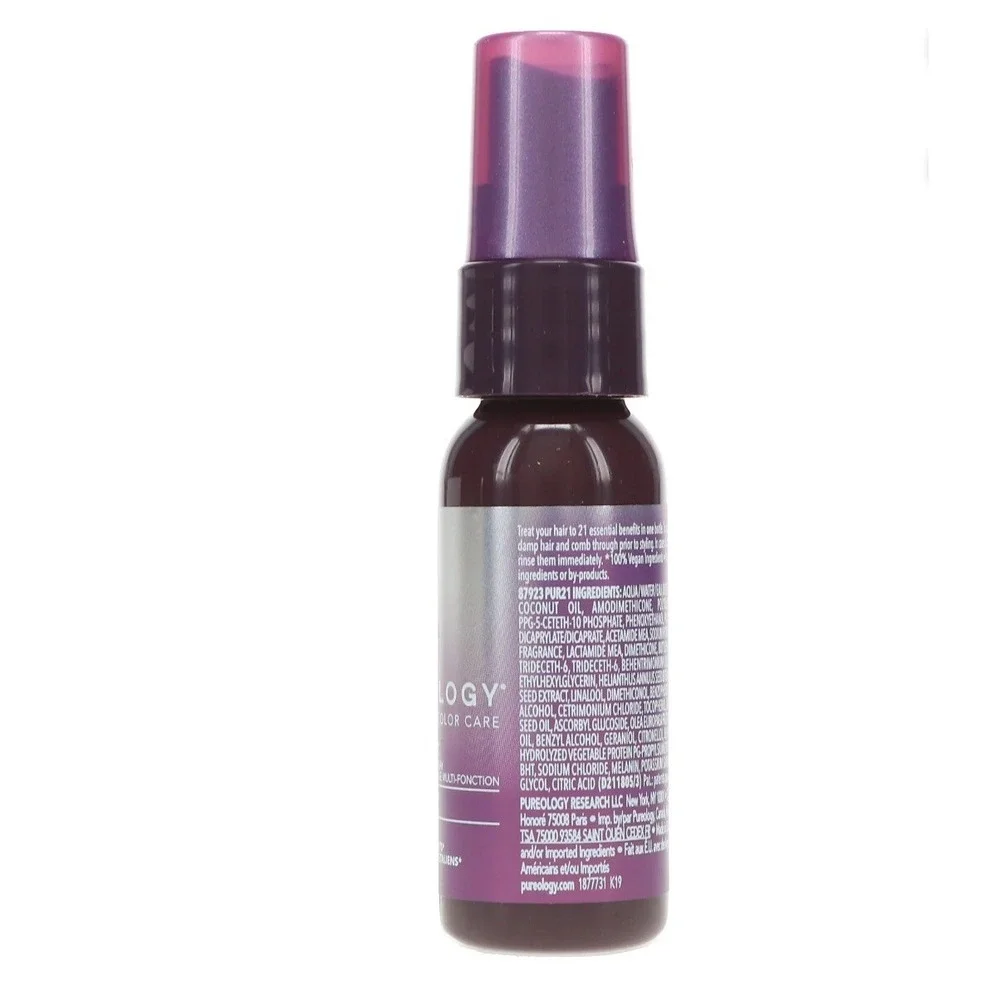 Pureology color Fanatic multitasking Leavein spray 21 essential benefits NEW 1oz